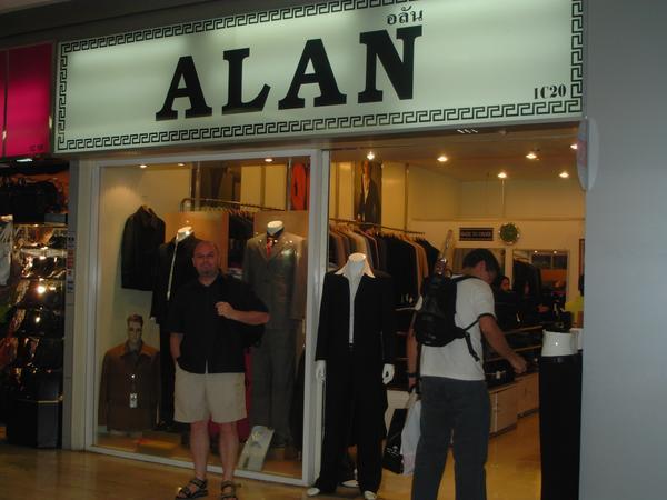 Alan opens a shop at MBK
