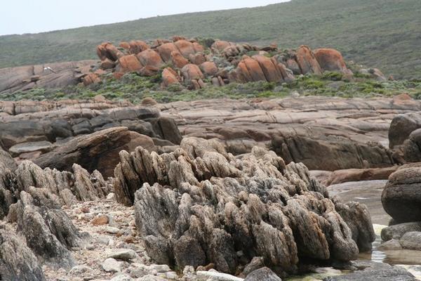 Interesting formations near Skippy Rock
