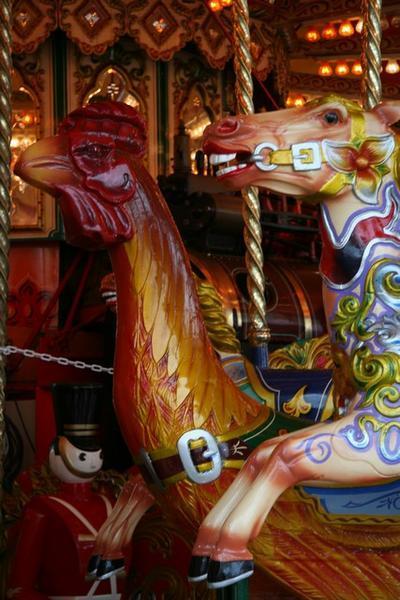 Animals from the beautiful carousel