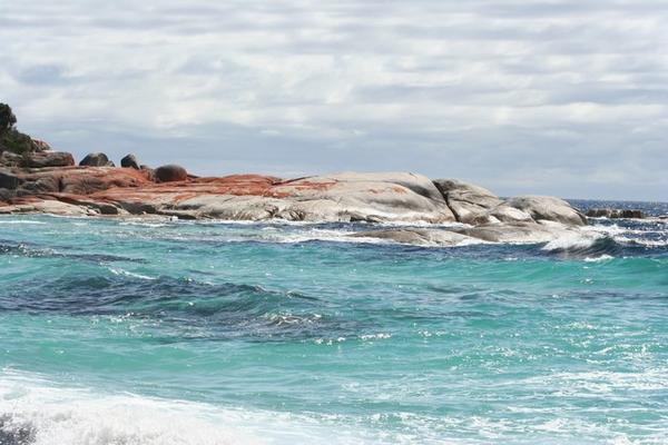 Bay of Fires, up the North East coast of Tassie.