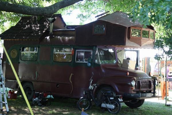 Home made gypsy caravan / motorhome