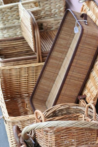 Lodas & loads of wicker baskets for sale in Akaroa