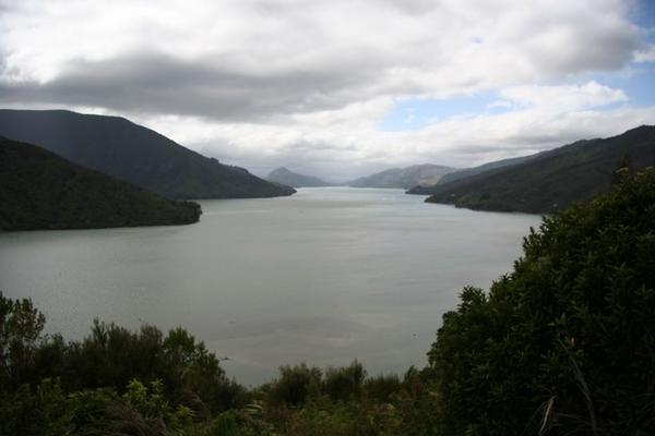 A different water way - the Pelorus Sound.