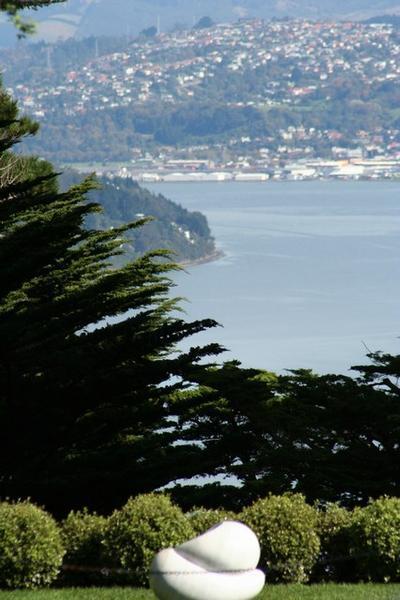 View of Dunedin from the Otago peninsula