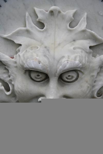 Is it just us, or do you think this gargoyle looks a bit like Marilyn Manson?