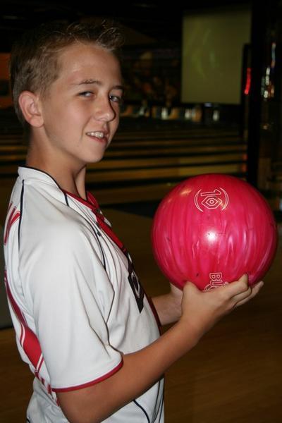 Dom, about to score a strike?