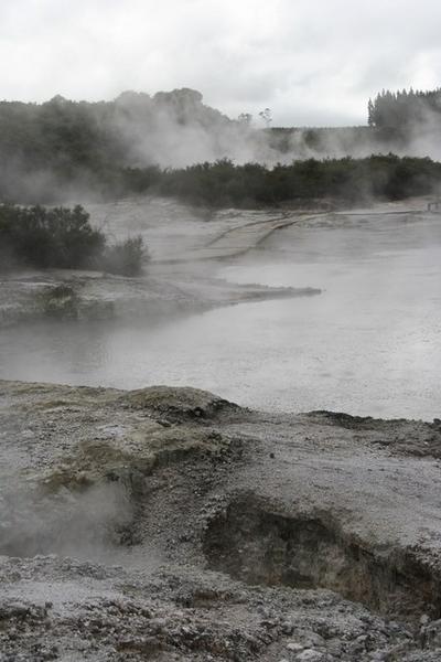Koro Koro (hot lake) at Hell's Gate