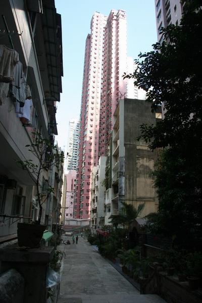 High rise apartments, Hong Kong island