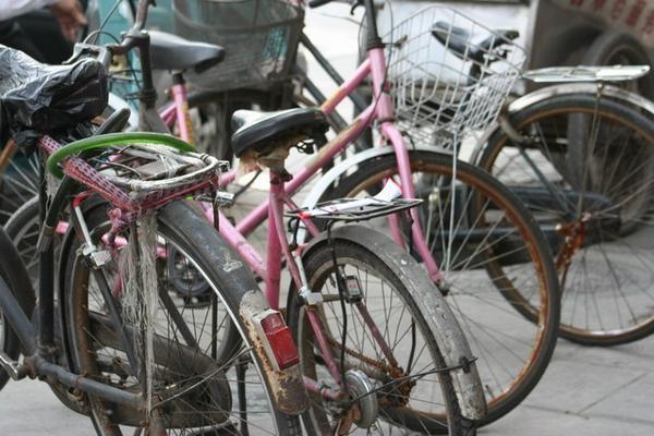 There 12 million bicycles in Beijing (or thereabouts) according to Kitty Malloo..