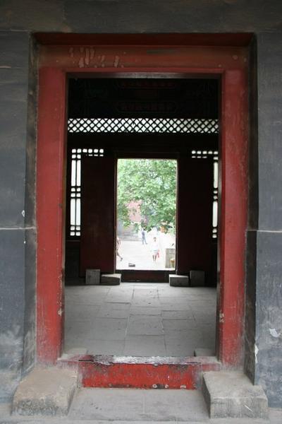 Doorway in the temple