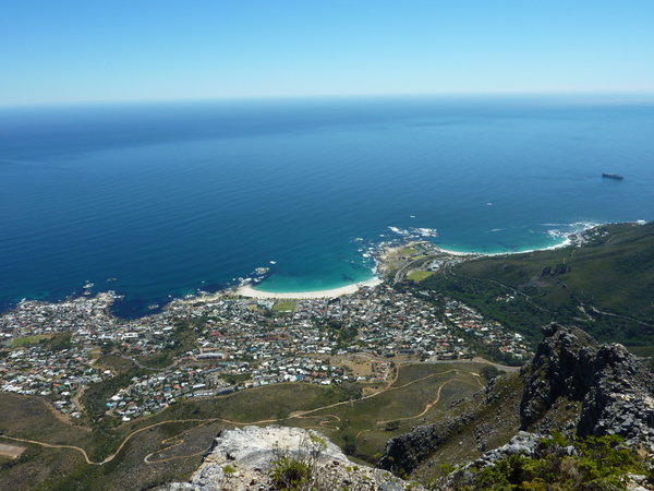 View of Cape Town bay