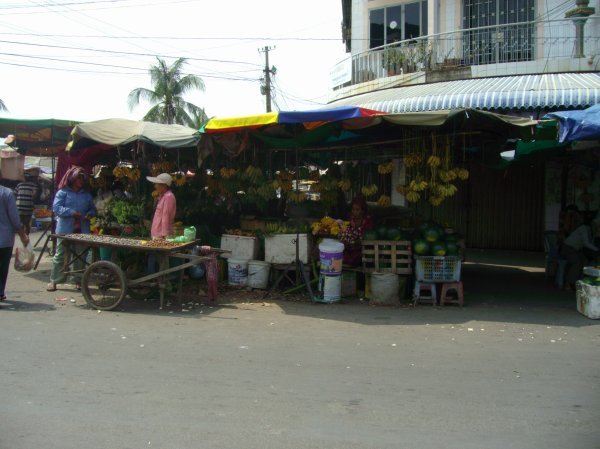 A market in Phnom Penh