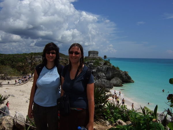 Hanna and me at Tulum