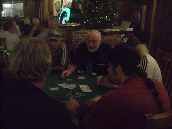 Unsere Pokerrunde (donnerstags abends im Kings Shilling)