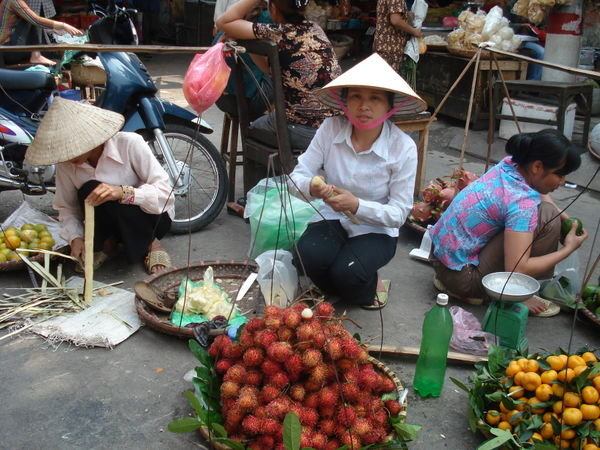 Street sellers 