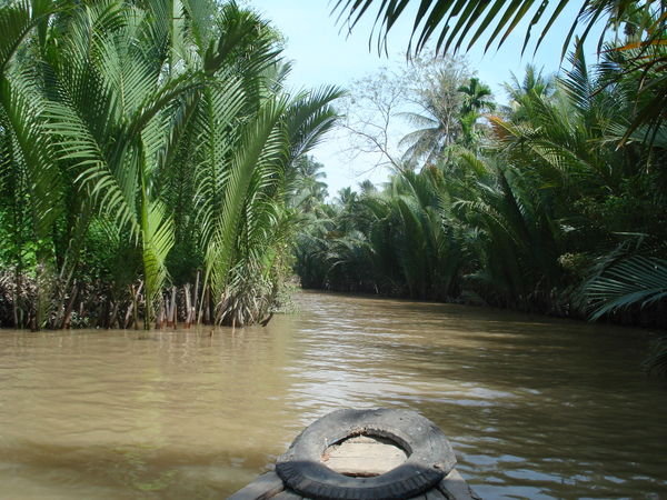 just cruising along the mekong delta!