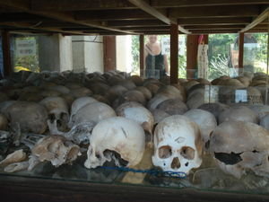 At the killing fields