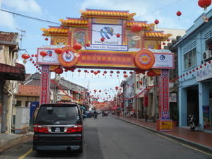 Melaka chinatown..