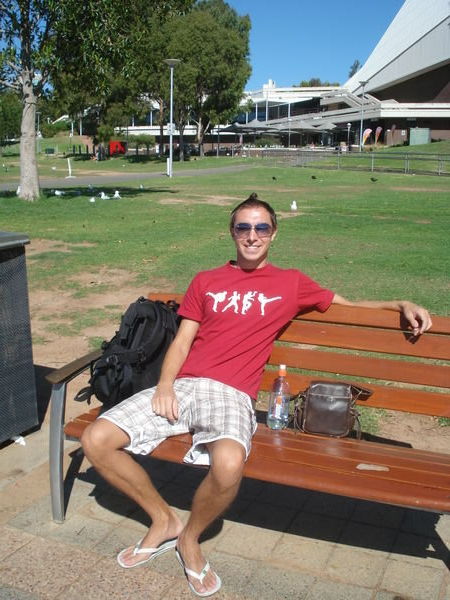 Rob in the park..
