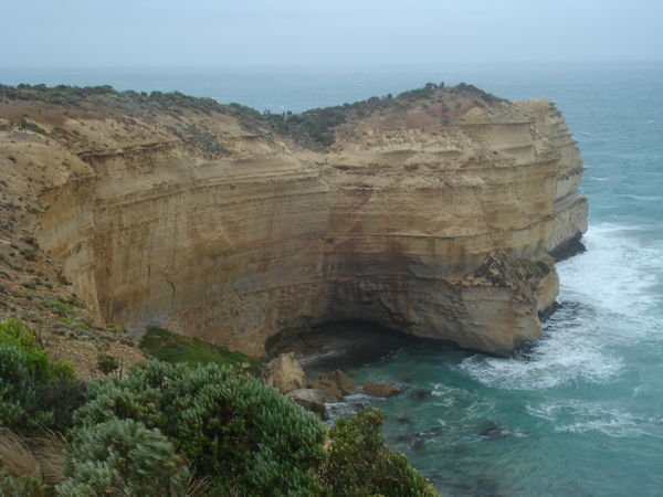 one of the cliff faces..