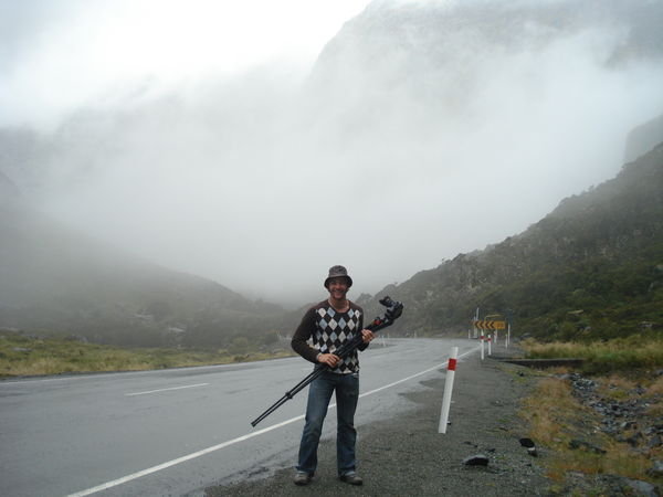 in milford sound..