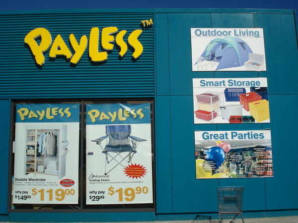 Payless apparently still survives..