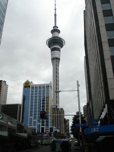 the sky tower..
