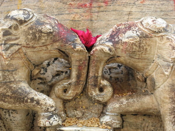 detail Jagdish tempel Udaipur