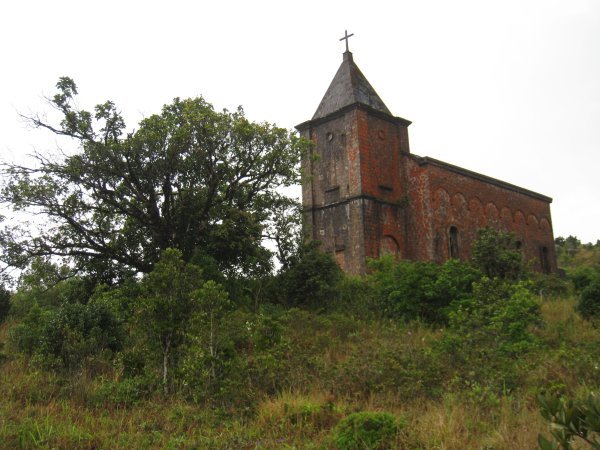 Bokor Hill kerk
