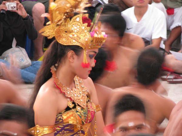 Ulu Wutu, Kecak Tanz