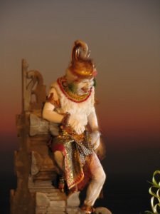 Hanuman, Kecak Tanz