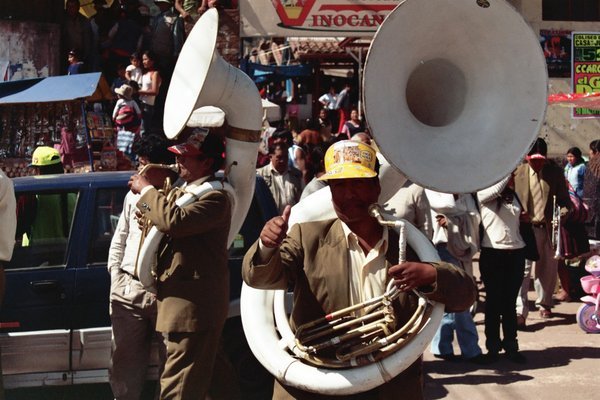 Tuba Player in San Geronimo
