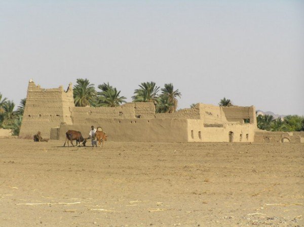 Nubian Kasa on Nile near Dongola - Sudan