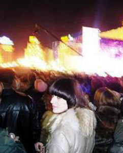 New Year's concert, Maidan Nezalezhnosti.