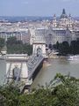 Budapest's chain bridge.