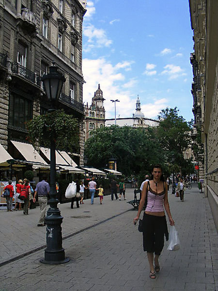 Budapest street.