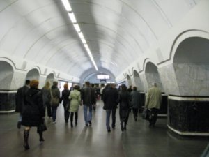 Lukyanivska metro station