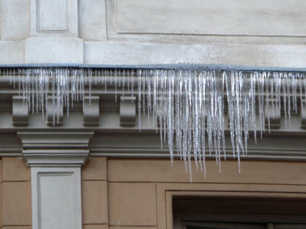 Icicles.
