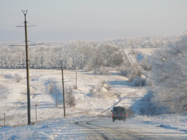 New Year's trip to Luhanskaya oblast'.