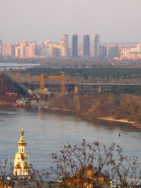 A view over the river Dnieper.