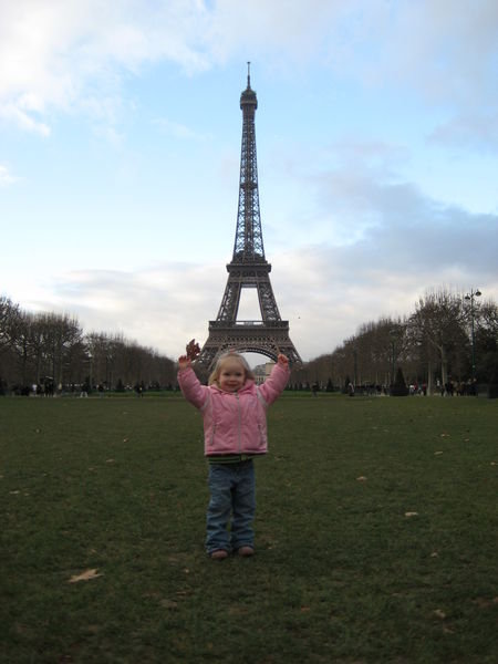 Camille and the Eiffel Tower