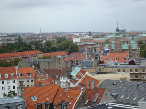 Rundetårn view of København 