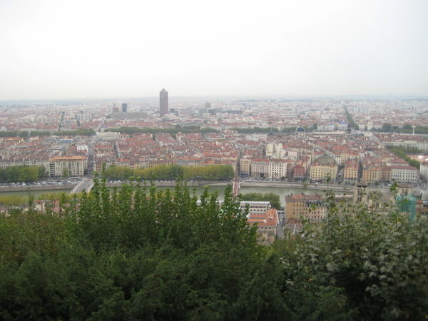 Lyon from Above