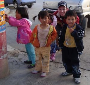 Tibetan kids! hen ke ei!