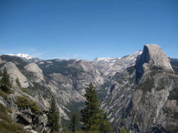 View of half dome. 