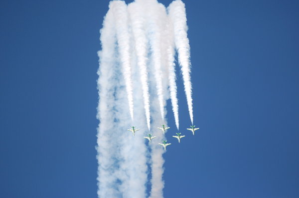 Al Ain Airshow - Jet-Staffel