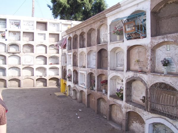 Cemetery in Iquique