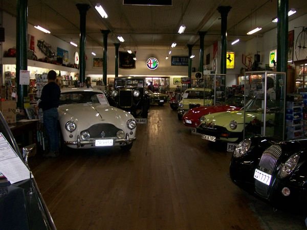 A Vintage Car shop in Christchurch