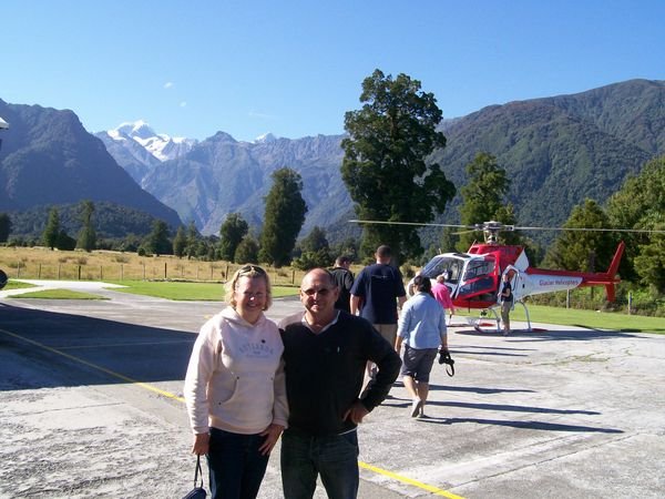 Helicopter to Fox Glacier