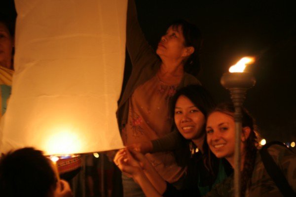 Tue and me with khom loy